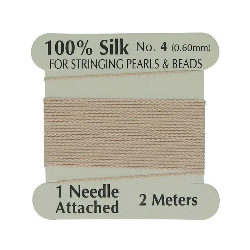 Silk Thread for Jewelry Making 0.6mm 2 Meters Multicolor Tear-Resistant Cord for Women DIY Bracelet Necklace Hobby Crafts