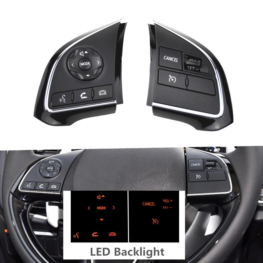 For Mirage Steering Wheel Cruise Control Buttons Remote Control Switch Car Styling For Mitsubishi Outlander Xpander L200 ASX