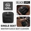 Winter Car Seat Cover Cushion Warm Flannel Protector Booster Pad For Opel Corsa Mokka Astra Cascada Adam Insignia Meriva Vectra BX8