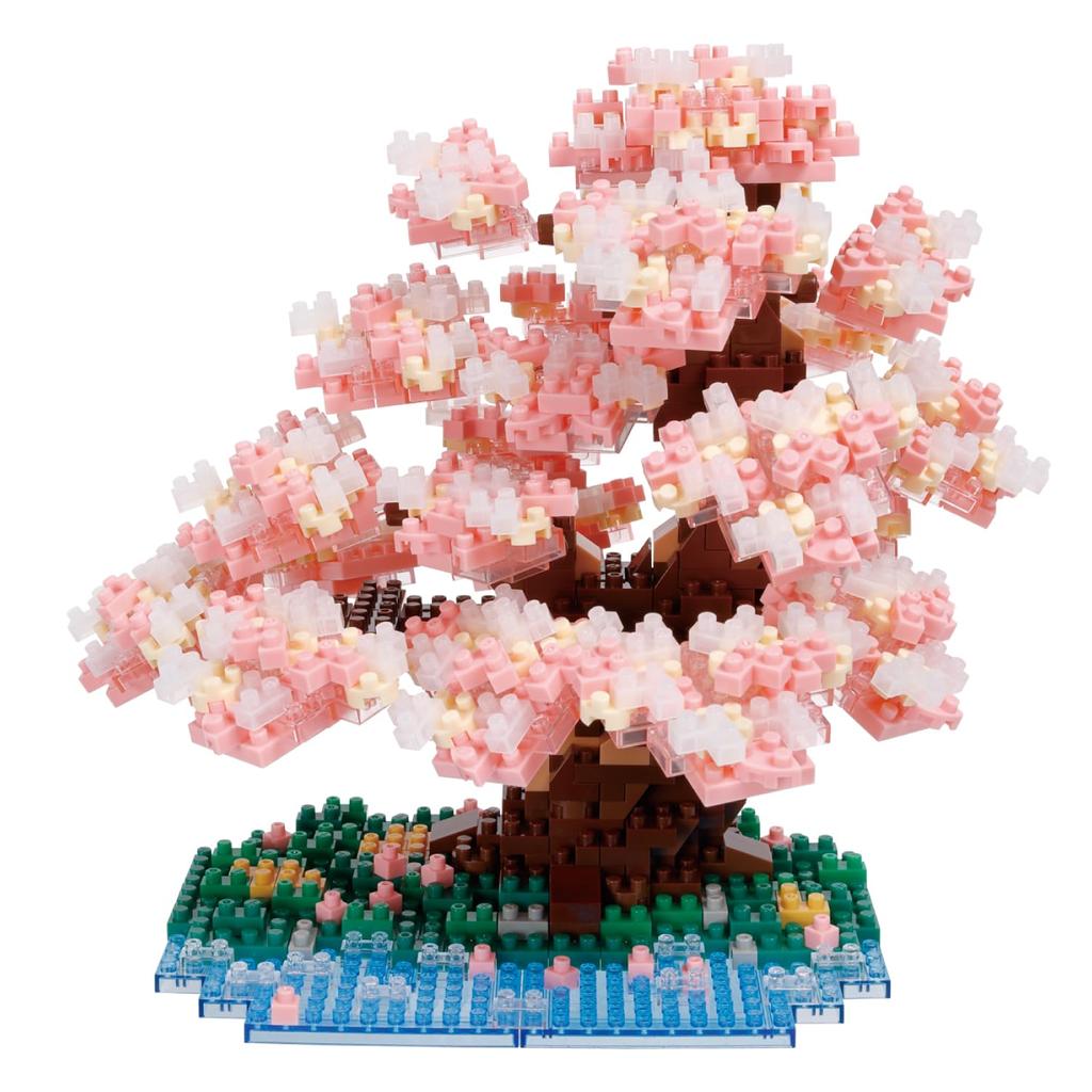 Kawada Nanoblock Somei Yoshino 990 деталей 15 x 14,2 x 13,5 см Возраст 12+ Интерьер Хобби NBM-048