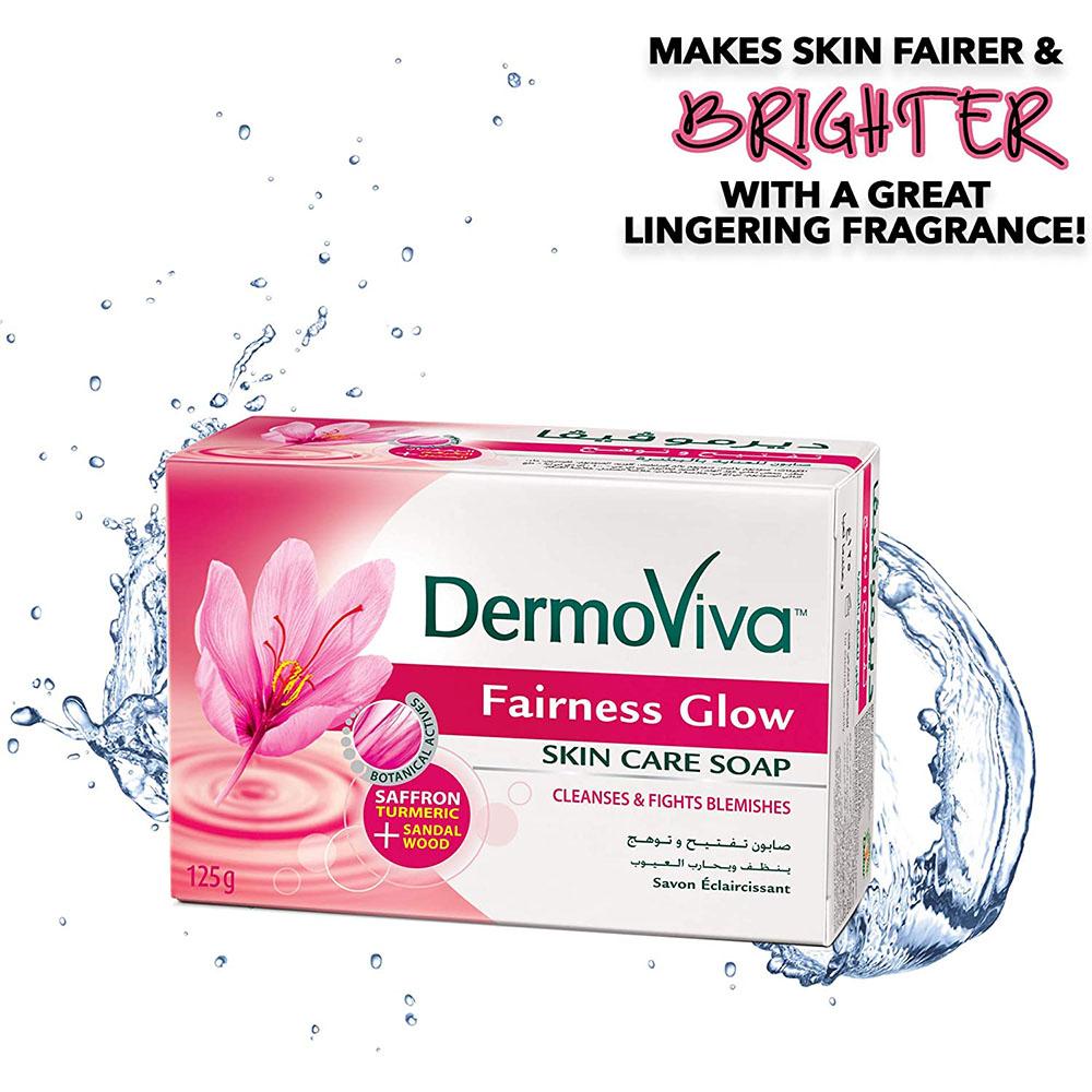 Мыло DermoViva Fairness Glow - Упаковка из 3 штук