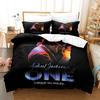 3D Printing Singer M-Michael Jackson Bedding Set Duvet Cover Pillowcase Adult Girl Boys Bedroom Decoration Twin Full Queen Size