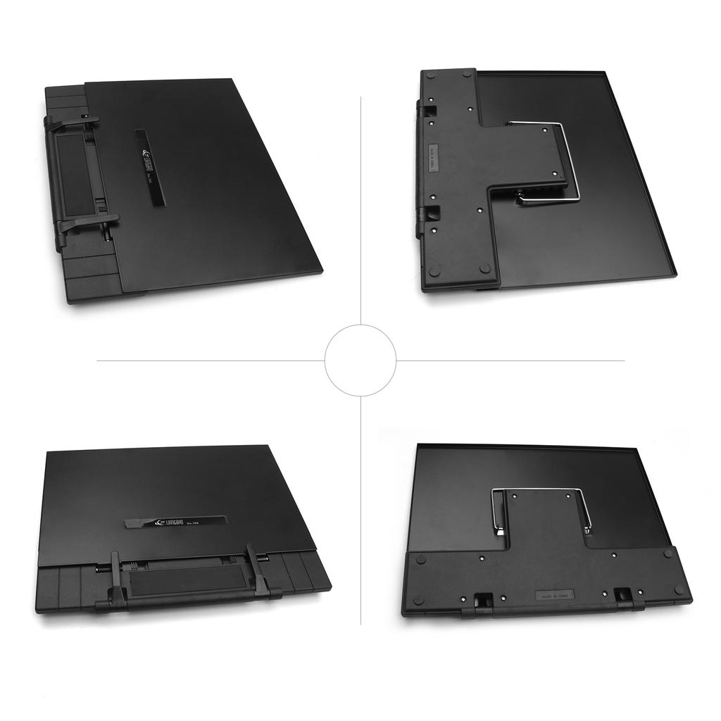 Складная Настольная Пюпитр Портативная Поваренная Книга Планшет Книга Чтение Металлическая Подставка Держатель Кронштейн Черный