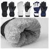 Full Finger Winter Plush Gloves Fleece Riding Gloves High Quality Ski Gloves  Winter Warm