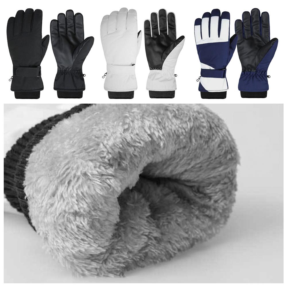 Full Finger Winter Plush Gloves Fleece Riding Gloves High Quality Ski Gloves Winter Warm