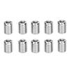 10Pcs Thread Inserts Reducing Nut Repair Tool Male Female Stainless Steel Fastener Hardware