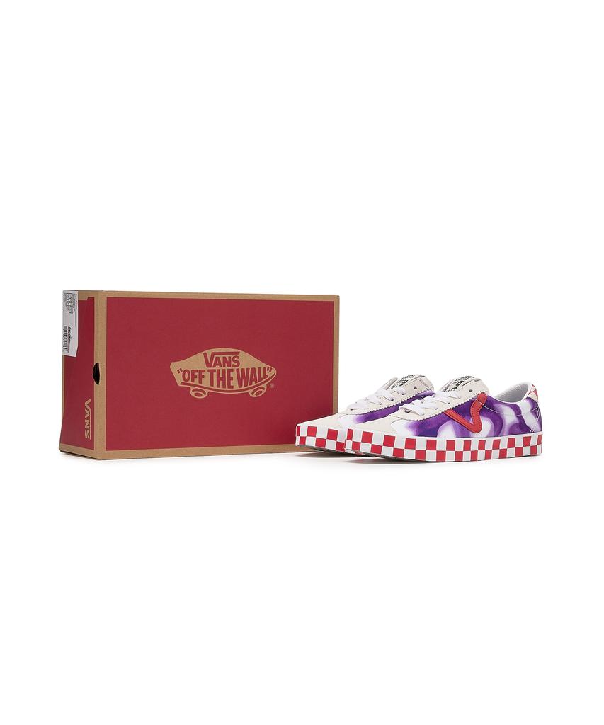 Vans X The Museum Visitor Sport Low - Белый:Фиолетовый / Vn000D09Whp1