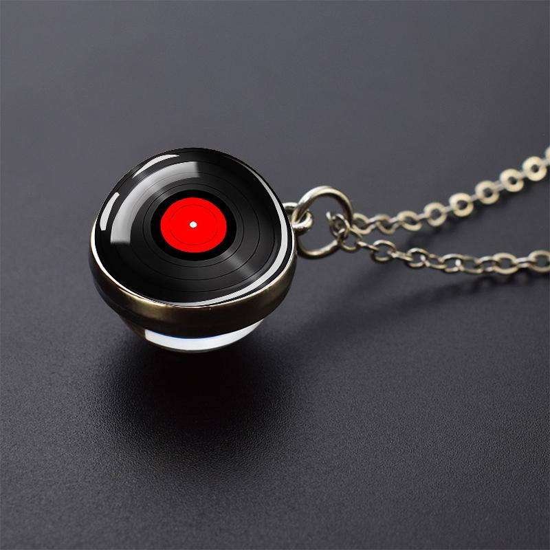 Ожерелья с музыкальными инструментами, фортепиано, гитара, кларнет, флейта, художественный стеклянный шар, кулон, музыкальная нота, ожерелье, женское музыкальное подарочное ювелирное изделие