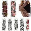 Full Arm Temporary Fake Tattoo Men Women Body Art Decal Water Transfer Sticker