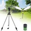 Rotating Tripod Sprinkler Automatic 360 Degree Rotation Height Adjustable Bi-directional