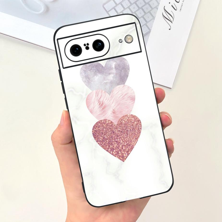 Чехол для Google Pixel 8A Чехол Pixel8 Pro Милый Модный Мультяшный Чехол Ударопрочный Чехол для Телефона Для Google Pixel 8 Pro Pixel8A Fundas Coque