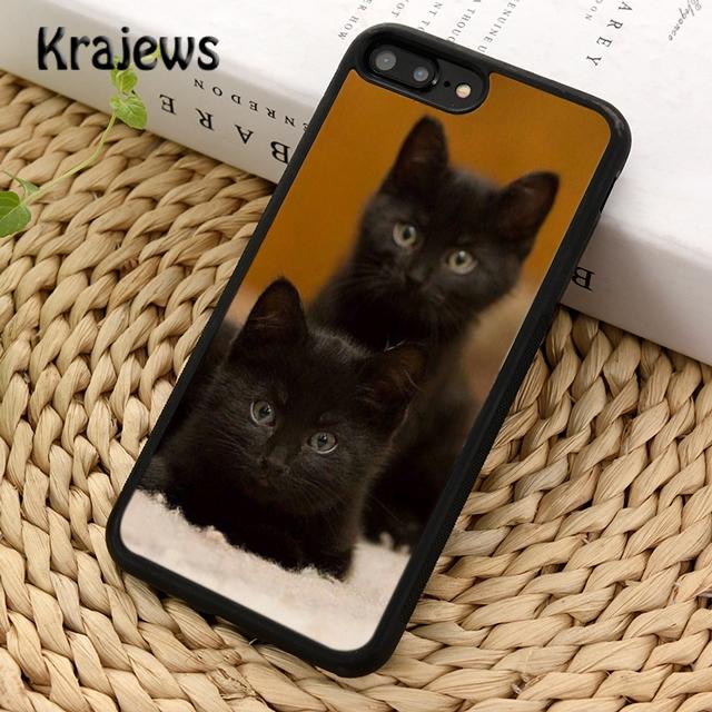 Черный Кот Котенок Глаз Удивительное Животное Чехол Для Телефона Cover For iPhone 17 Air 16 15 14 plus 12 13 pro max coque Fundas