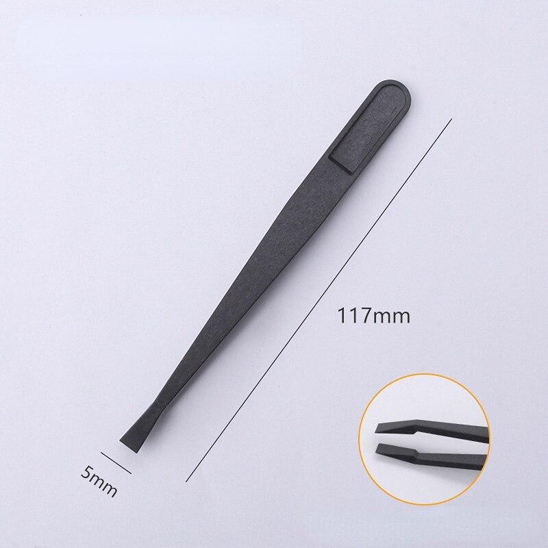 3pcs/lot Anti-static Plastic Tweezers Hard Plastic Tweezers Electronic Component Picker Multi-purpose Industrial Tweezers