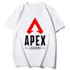 Gamer T Shirt Apex Legends Predatorer League  T Shirts for Unisex Short Sleeve Crewneck Creativity Tee Vintage Graphic T Shirts