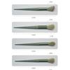 13-Piece Makeup Brush Set, Foundation Brush, Eyeshadow Brush, Highlighter, Loose Powder, Blush, Green Makeup Brush Set