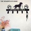 1pc Decorative Metal Dog Key Holder - Wall-Mounted Organizer For Keys, Coats & Hats | Multi-Functional Garage & Door Decor (4.9" X 10.6")