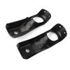Fog Light Cover Front Bumper Fog Lamp Covers Trim Bezel For Jeep Wrangler JL 2018+ 10th Anniversary Rubicon Steel Front Bumper