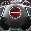 Красная наклейка на центральную крышку рулевого колеса автомобиля из углеродного волокна для Camaro 2016 17 18
