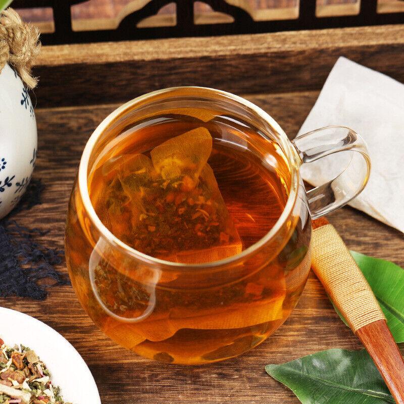 200 г натурального травяного чая для печени. Восемнадцать органических трав. Преимущества чая для детоксикации печени.