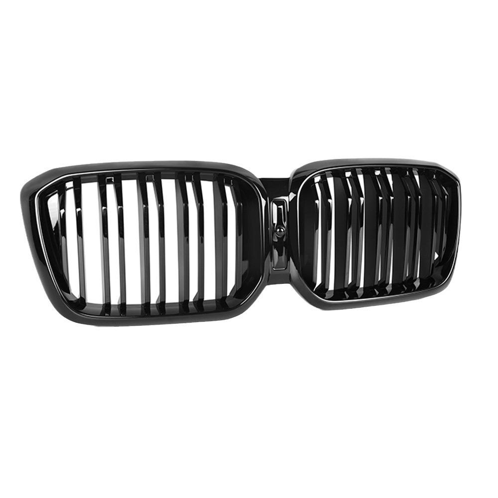 Глянцевая черная передняя решетка G01/G02 для BMW X3/X4 2022-2023 гг.