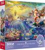 Ceaco - Foil Puzzle - Disney - Thomas Kinkade - The Little Mermaid - 500 Piece Jigsaw Puzzle
