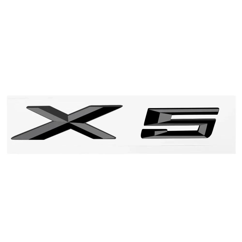 3D ABS X1 X3 X4 X5 X6 Emblem Car Styling Body Rear Trunk Decor Sticker Decals For BMW M F31 F34 F32 E52 E53 E60 E90 E91 E92 E93