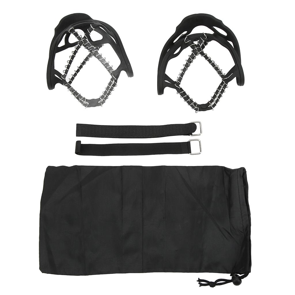 1 пара чехлов для обуви Spring Ice Crampon, противоскользящие шипы для ходьбы по снегу и льду(39?42