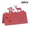 20 шт. Карточки для рассадки в виде снежинок, полые снежинки, рождественские карточки для рассадки, карточки с оленями, карточки со снеговиками для вечеринок, карточки с именами на свадьбу