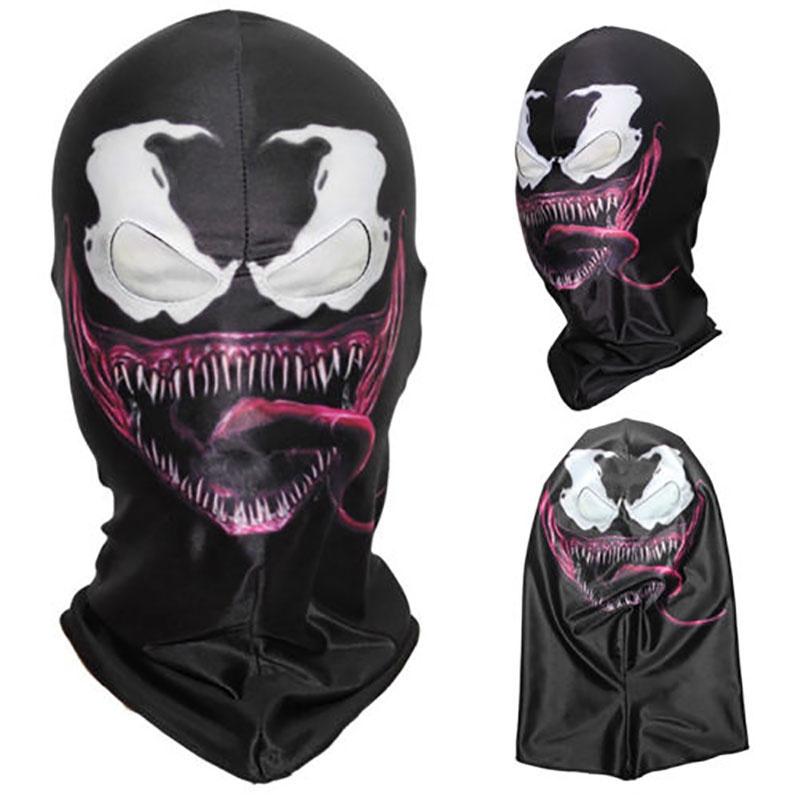 Fun Halloween 3d Venom Full Face Mask Scary Balaclava Eye Masks Cap For Ultimate Costume Appeal