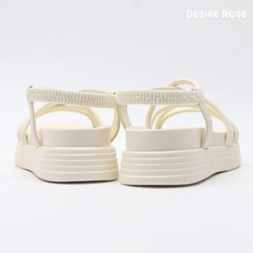 DeSire RoSe Women S Height increaSe Back Banded Strap Sandal 5cm
