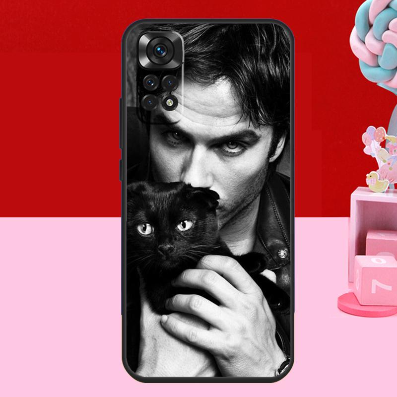 Чехол Damon Salvatore Дневники вампира Для Xiaomi Redmi Note 14 13 12 11 10 15 Pro Plus Redmi 15 C 13C 10C 12C 14C Мягкая крышка