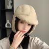 Women Autumn Winter Warm Thicken Ear Protector Hat Cold Outdoor Windproof Bomber Cap Sweet Cute Lei Feng Hats