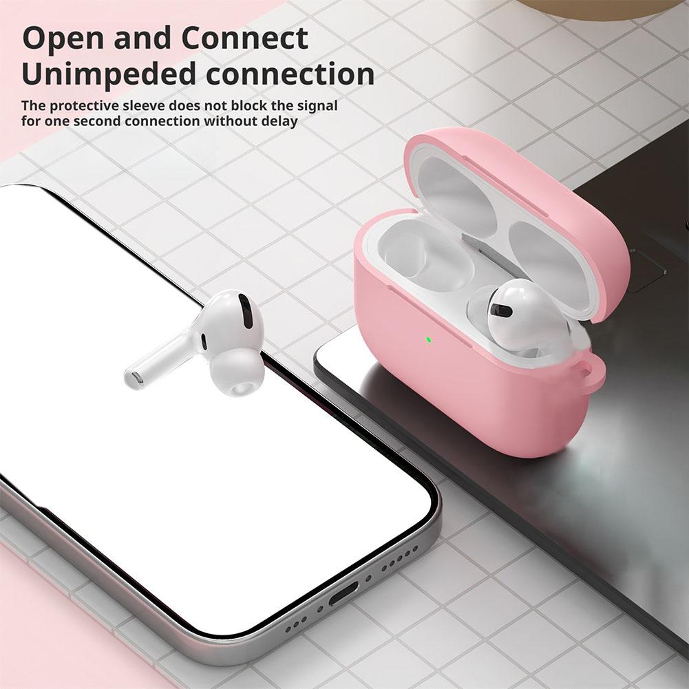 Для чехла AirPods Pro 3, Полный защитный чехол-накладка, совместимый с Apple AirPods Pro 3-го поколения. Беспроводной Bluetooth чехол для наушников
