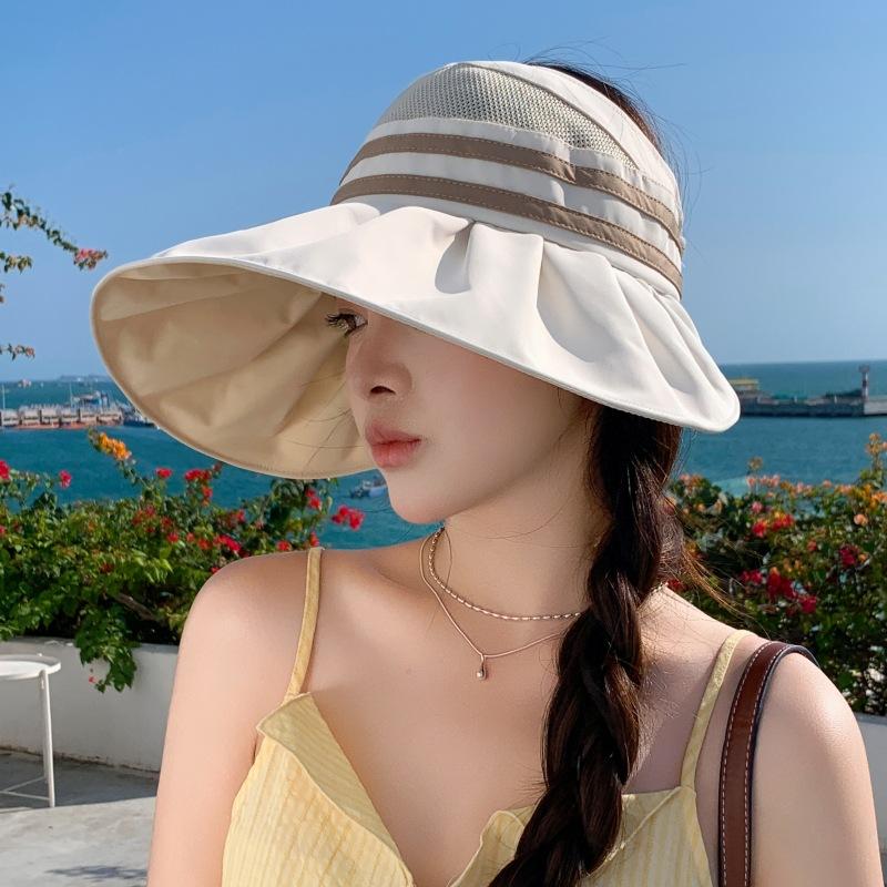 Кепка Cloud Sun Protection, с большими полями, закрывающая лицо, солнцезащитная кепка с защитой от ультрафиолета, женская пляжная кепка с большим краем для путешествий на открытом воздухе