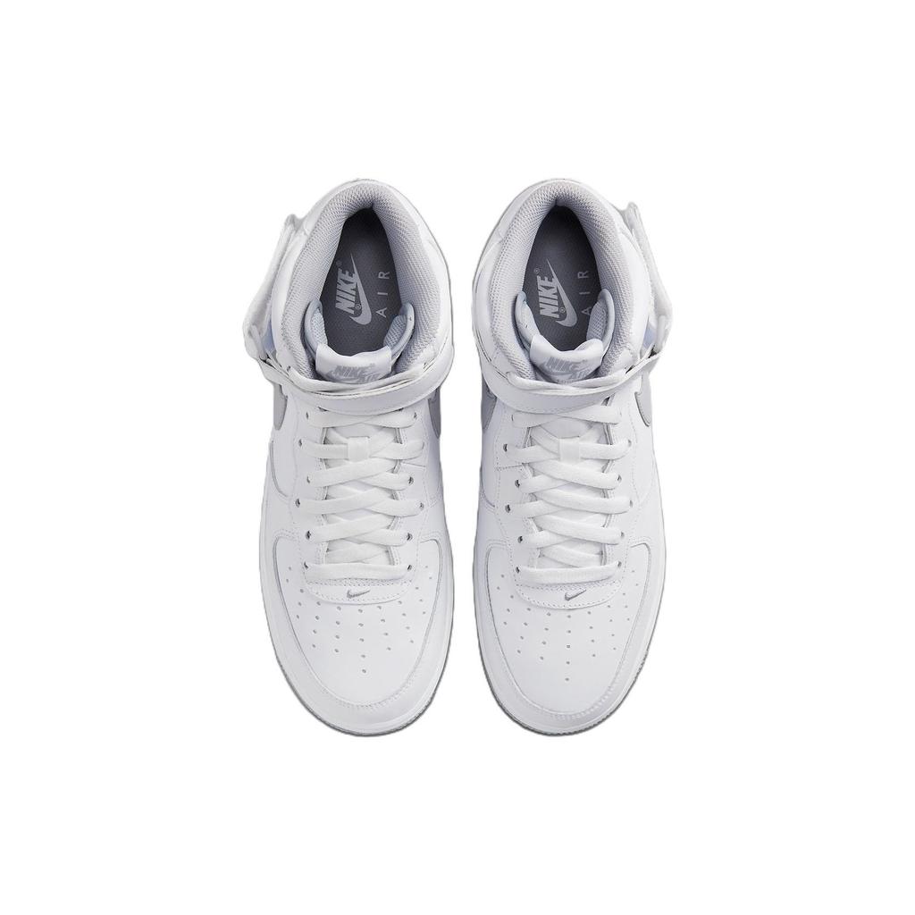 Nike Air Force 1 Mid 07 White Wolf Серые мужские кроссовки DV0806-100