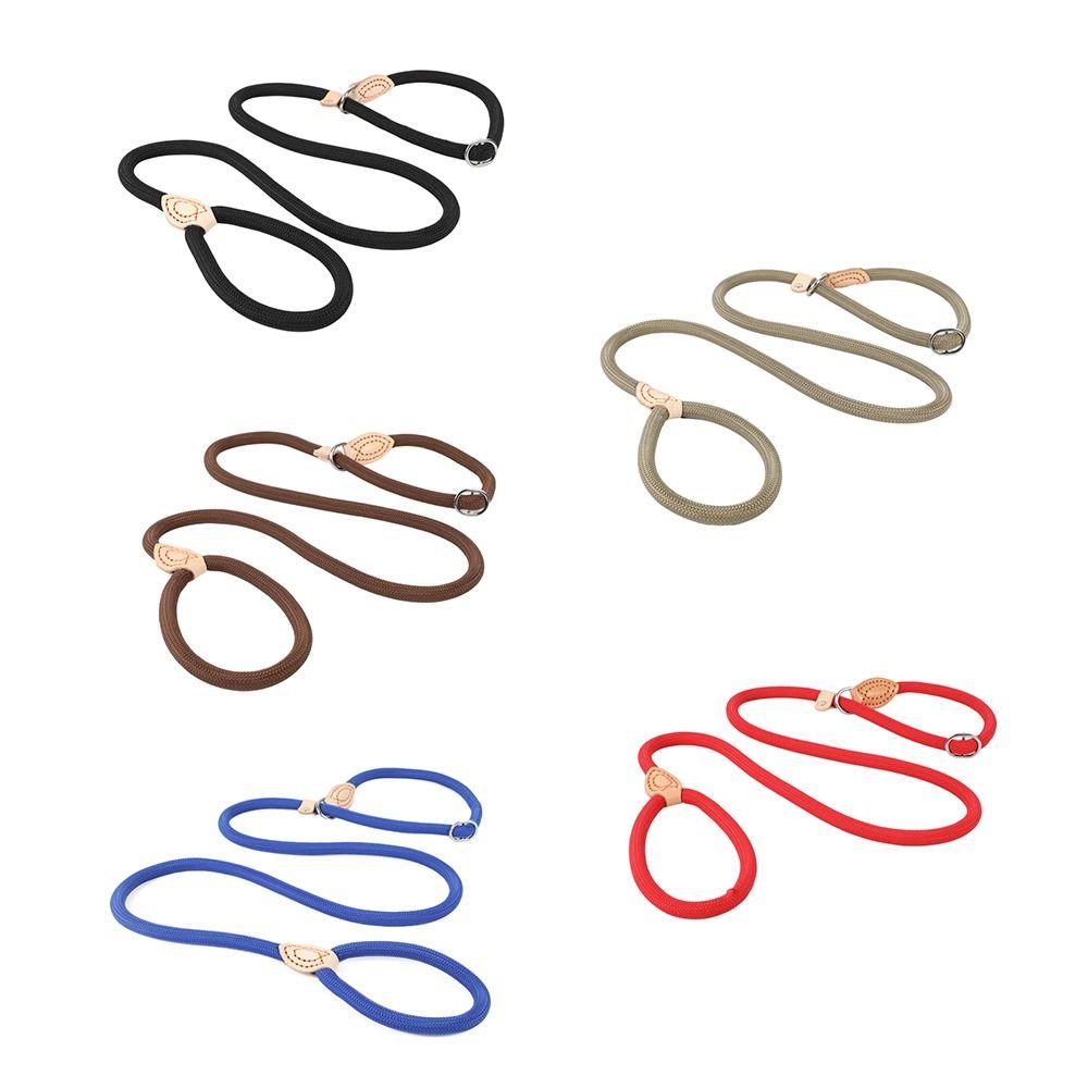 Регулируемый петлевой ошейник, поводок-петля для маленьких, средних и крупных собак