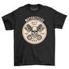 Skull and Gears American Custom Motorbike Racer Motorcycle Vintage Men's T-Shirt