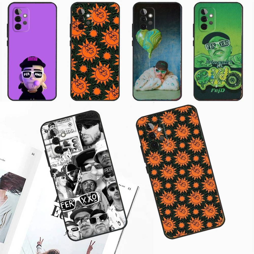Чехол для телефона F-Feid F-Ferxxocalipsis для Samsung Galaxy A13, A21s, A22, A31, A32, A52, A53, A71, A80, A91, мягкий черный чехол