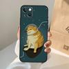 Смешной чехол с собакой Cheems Doge для iPhone 16 15 14 13 11 12 Pro Max XS X XR Plus Задняя крышка для iPhone 16 15 14 12 13 Mini