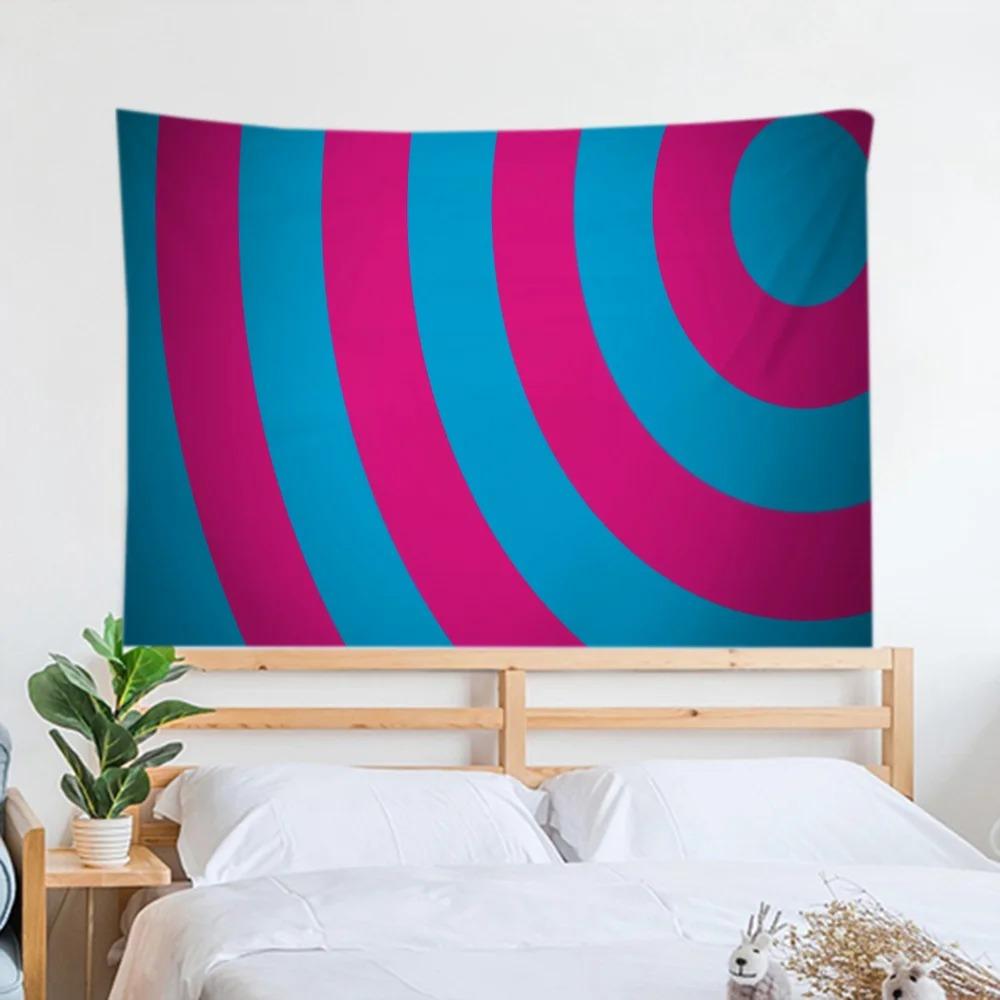 Colorful Simple Tapestry Office Living Room Decoration Home Wall Tapestry