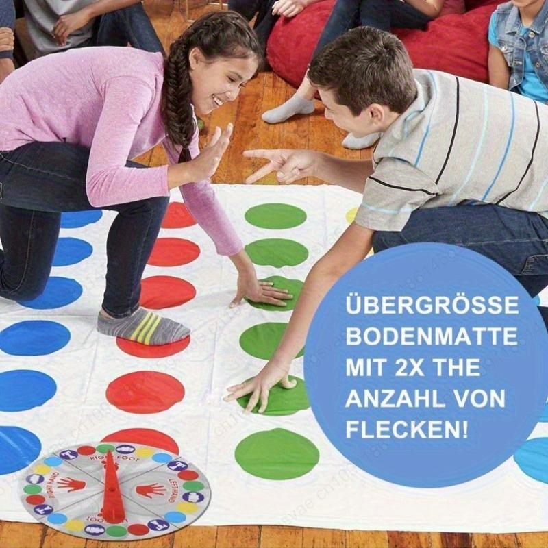 Twister Game Twister Funny Balance Family Party Games with Spinner Floor Play Mat Floor Game Gift for Kids Family Birthday Party