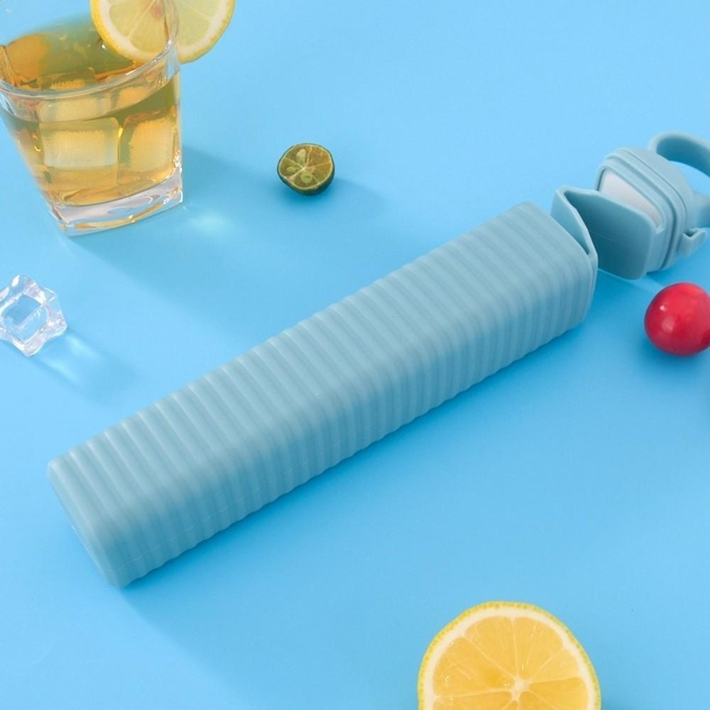 Pull-out Ice Making Molds Long Strip Silicone Mold Portable Ice Cube Maker Household