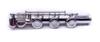 TUOREN 17keys B Foot Flute Joint Flute Repair Parts Accessories Диаметр соединителя 20 мм Посеребренный