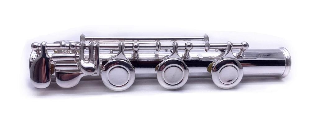 TUOREN 17keys B Foot Flute Joint Flute Repair Parts Accessories Диаметр соединителя 20 мм Посеребренный