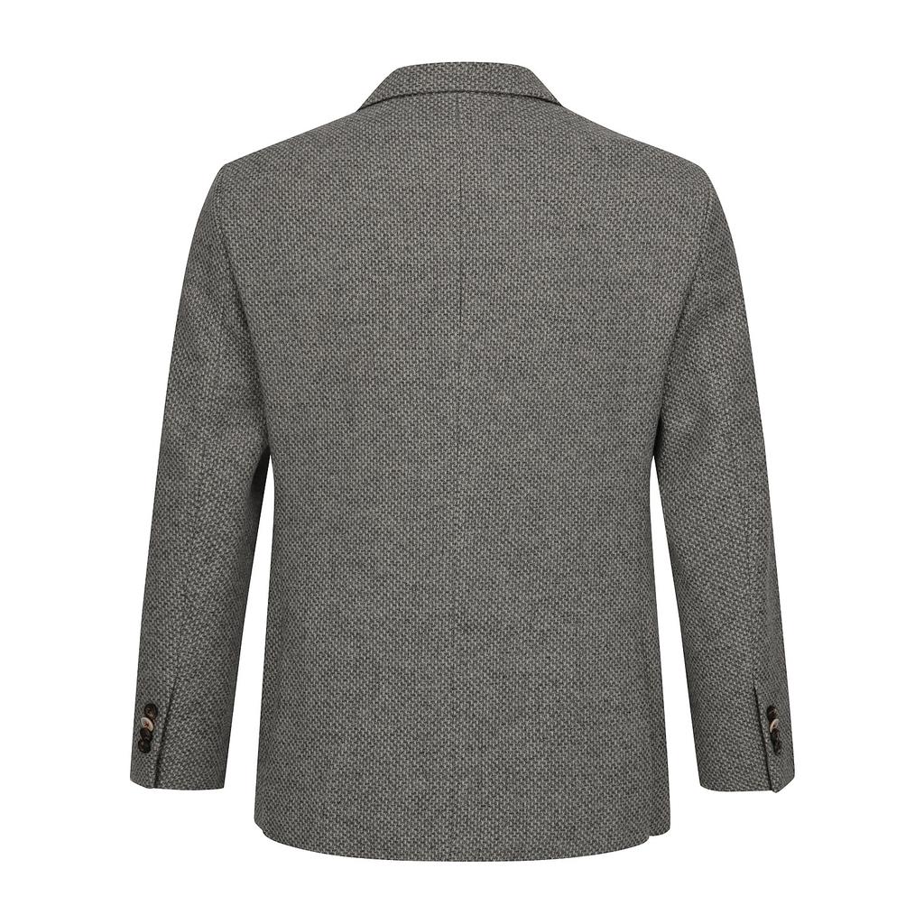 Ferraromilano Limited Wool Pattern Jacket L/Grey (Am0Fozc40132)