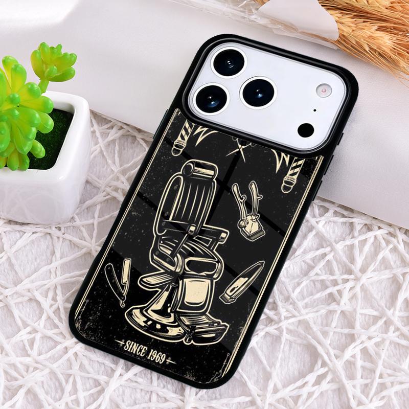 Love Barber Life Phone Case for iPhone 17 Air 16 15 11 12 14 13 Pro Max Shockproof Cover