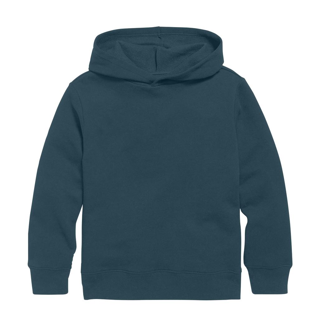 Повседневная модная однотонная толстовка с длинным рукавом и капюшоном для мальчиков