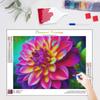 Полный круглый алмаз картина цветок рукоделие для украшения дома мозаика ручной работы подарок «сделай сам» алмазное искусство 30x40 см/12x16 дюймов