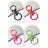 Color Lobster Clasp Big Spring Clasps Hooks With Open Rings Key Hook Keyrings For Jewelry Making Diy Keychain Accessories