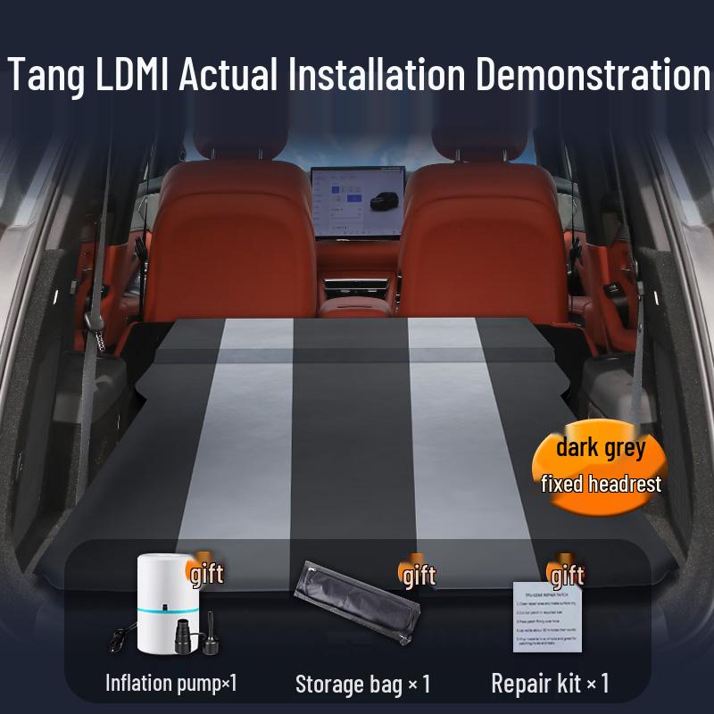 Матрас для автомобиля BYD Tang: Надувная кровать для заднего сиденья или багажника